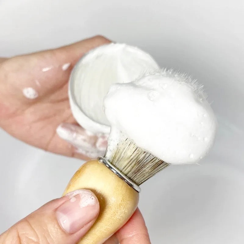60g Mint Scent Men's Shaving Soap - Hand Made