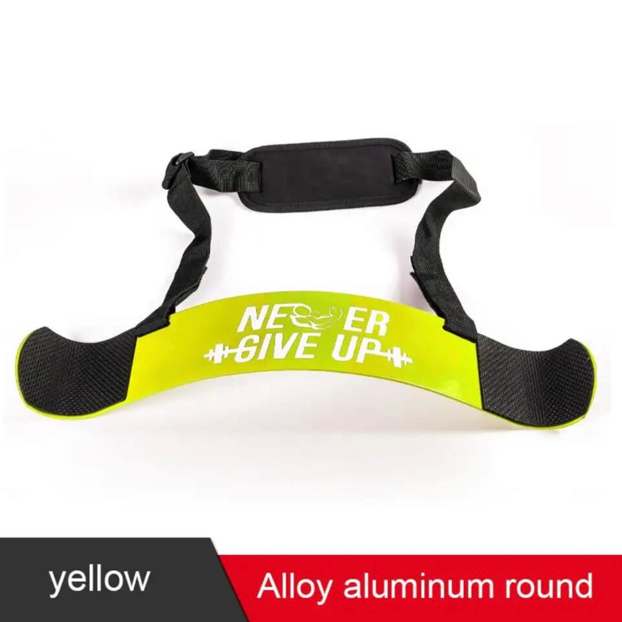 Arm Blaster Weight Lifting Board - Adjustable Straps